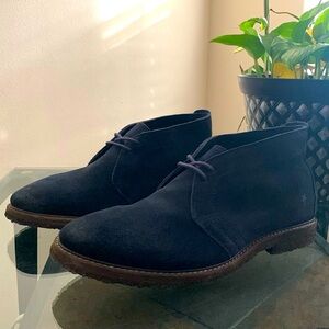 FRYE🔥Men's BLUE SUEDE BOOTS